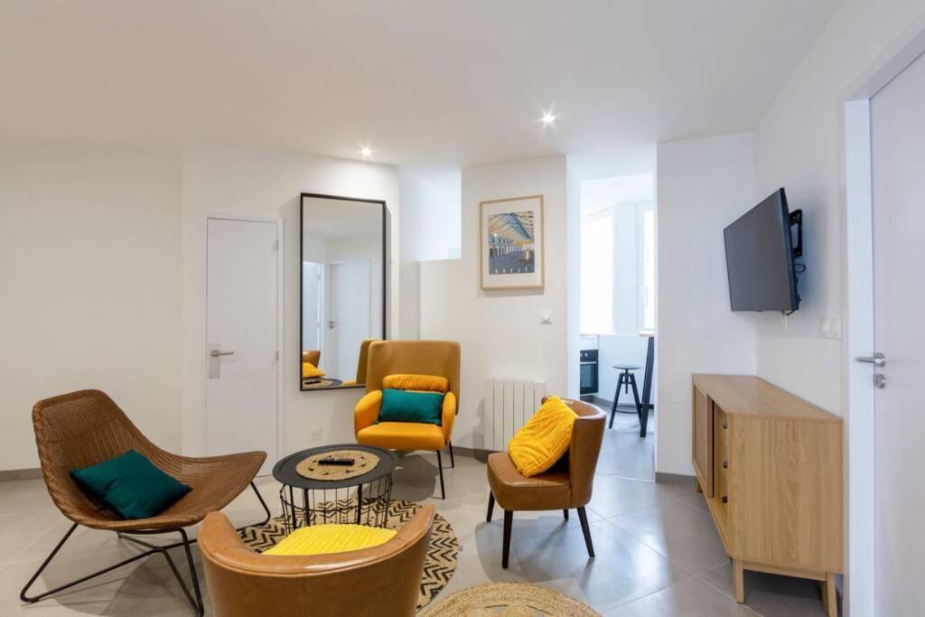La Chambre Liberte 2, Sdb Privative Et Tv, Cuisine Salon Partages, Confort Et Hypercentre Brest Ngoại thất bức ảnh